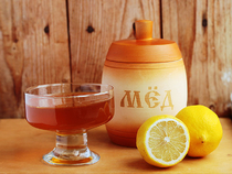 Деревянный бочонок для мёда